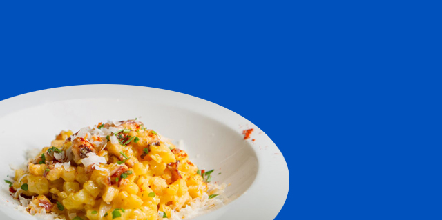 Falso Rissotto de Patata y Pulpo falso ristoto