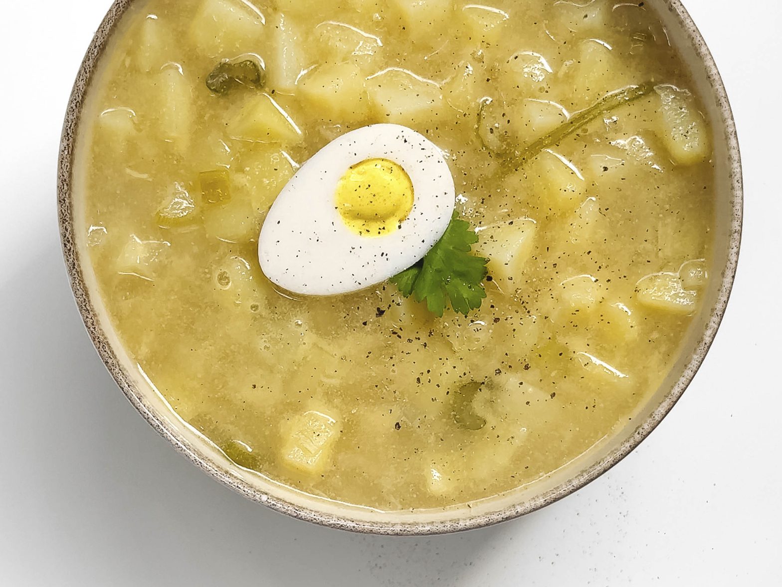 Sopa Vegana de Patata y Cilantro (Pisca Andina), por @Guakame Hijolusa Receta Sopa de Patata y Cilantro Pisca Andina Guakame 10nov23 Ok
